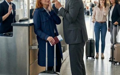 My father slap:ped me at the airport because I refused to give my first-class seat to my younger sister… and seconds later, my entire family realized I had paid for the entire trip myself.