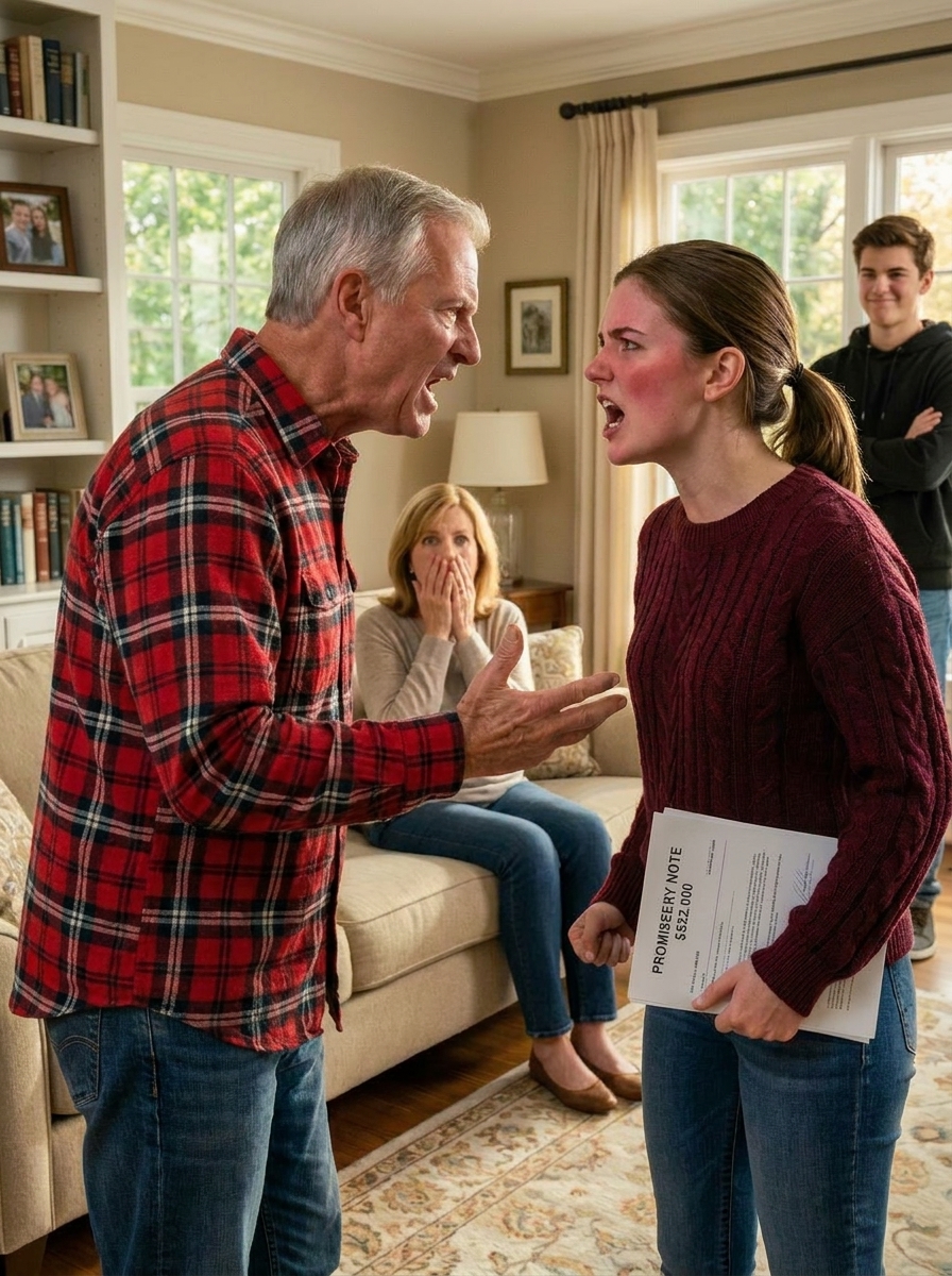 My dad told me my brother owed 0,000 — and that I had to pay it, or I was no longer family. I looked him in the eye and said, “Then I’m not,” before calling my bank and cutting them off for good.