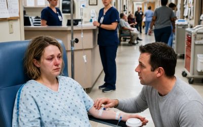 He Found His Ex-Wife Alone At The Hospital And Froze