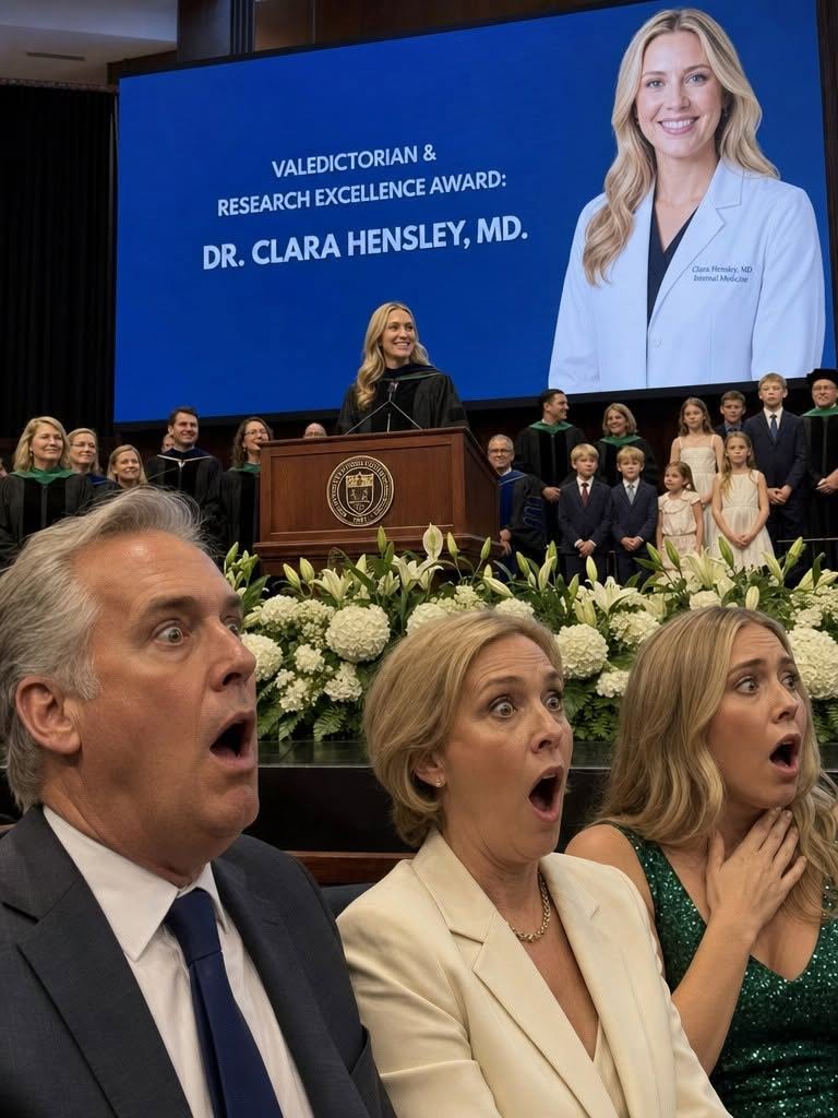 My father barred me from entering my own medical school graduation ceremony because my stepmother wanted her daughter to use my ticket. “You’re just a nurse’s assistant anyway, let your sister have her moment,” my father sneered, pushing me toward the exit.