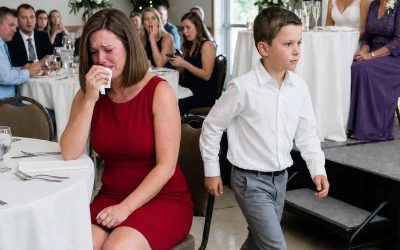 I sat frozen as the entire wedding reception burst into laughter. My brother’s bride had just called me a sad single mother, and my own mother added that I was like a clearance item with a torn tag.