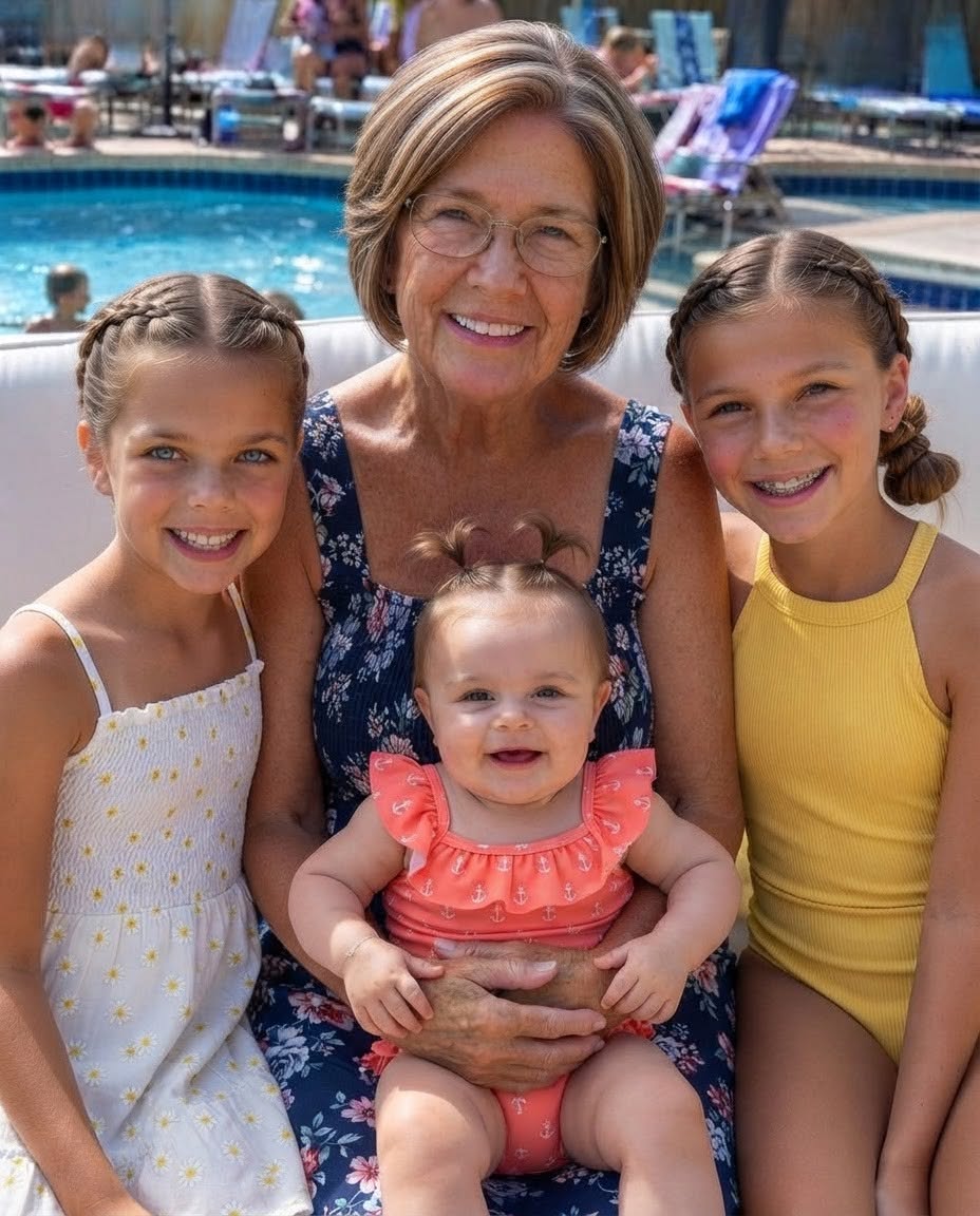 A Rude Man Tried to Kick Me Out of the Pool Because My 7-Month-Old Granddaughter Was Crying – Then a Waiter Came Over and Handed Him a Gift He Would Never Forget