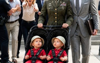 While carrying our twins, I stayed silent as the community credited my husband’s mistress with saving his parents’ property. Days later, he served me divorce papers in the hospital, calling me worthless and leaving without realizing my true rank as a U.S. Army colonel. He thought he had won, until I showed up again with a military escort, senior officers, and law enforcement standing behind me.