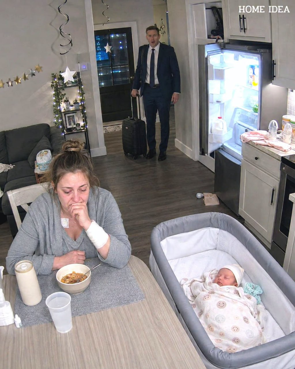 I Came Home Early and Found My Wife and Newborn Abandoned—But the Security Footage Revealed Who Had Really Been Paying for My Family’s Life